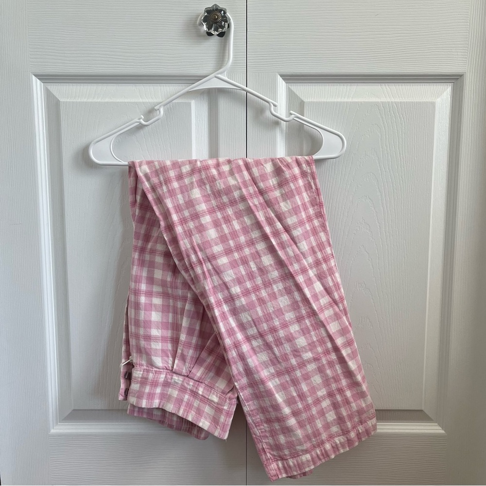 Urban Outfitters • Plaid Straight Leg Trousers